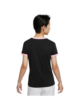 Camiseta Mujer Nike Femme Ringer Negro