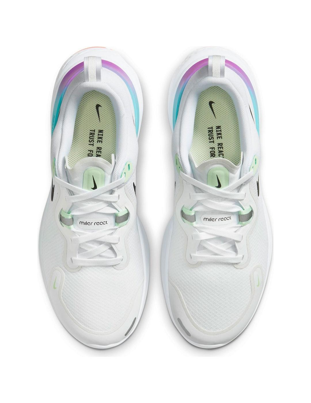 Nike react mujer blancas deals