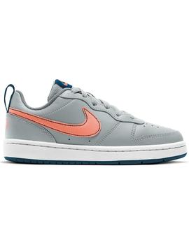 Zapatilla Unisex Nike Court B. Gris/Coral