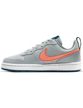 Zapatilla Unisex Nike Court B. Gris/Coral