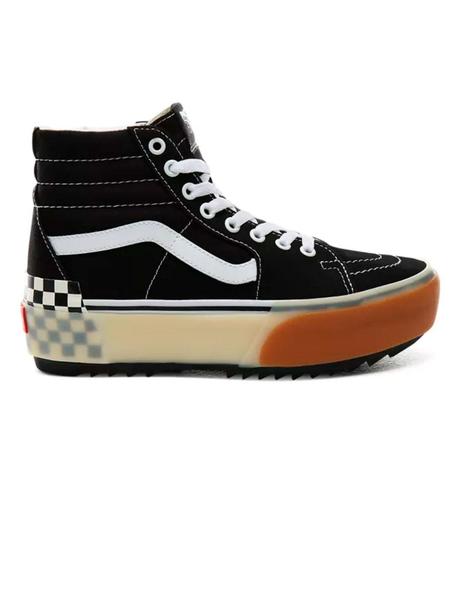 Mujer Sk8-hi Stacked Negra