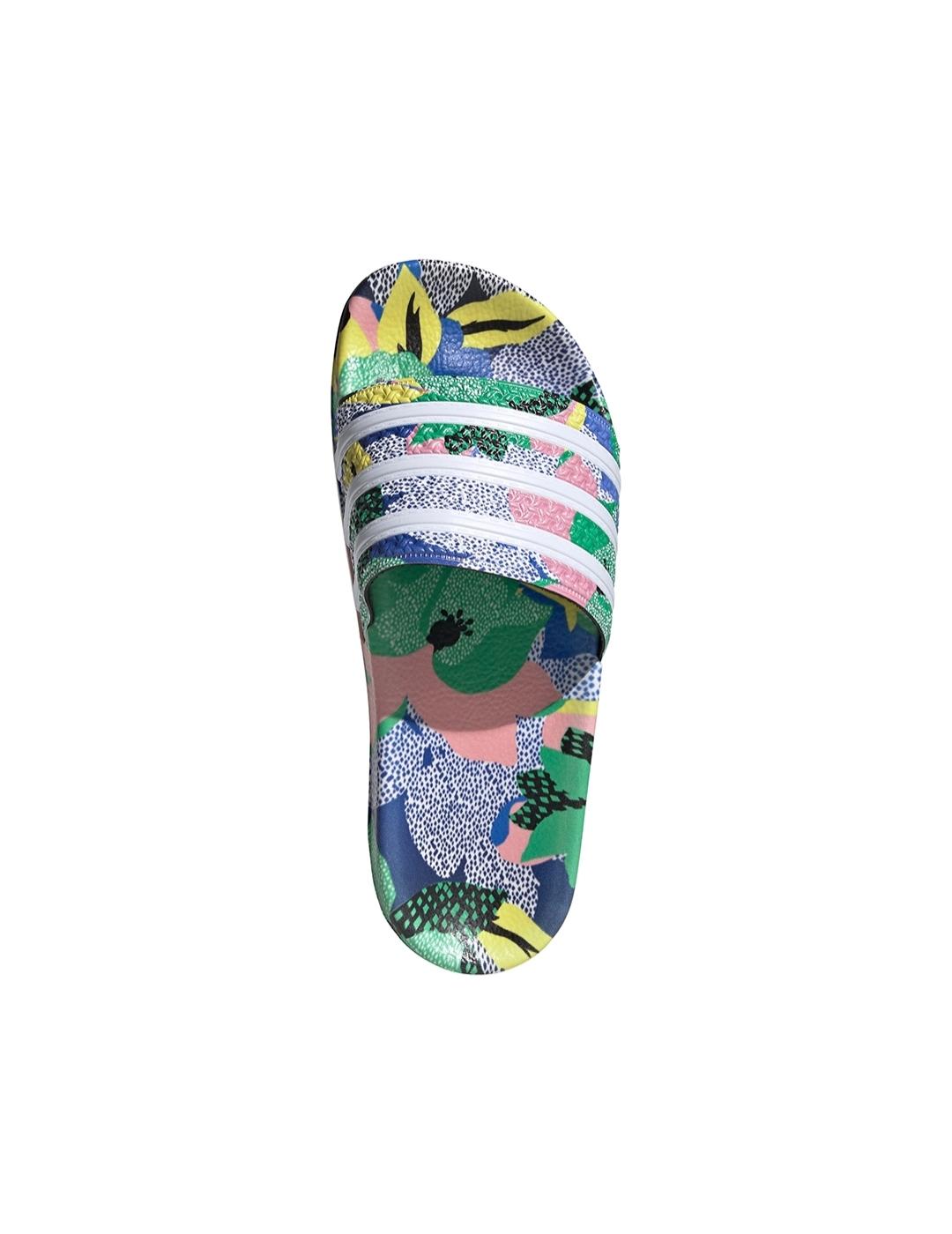 Chanclas deals adidas flores