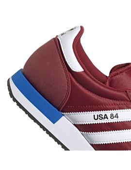 Zapatilla Hombre adidas Usa 84 Granate