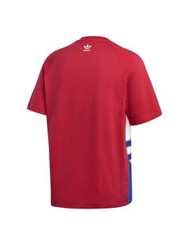 Camiseta Hombre adidas Big Trefoil Out Rosa