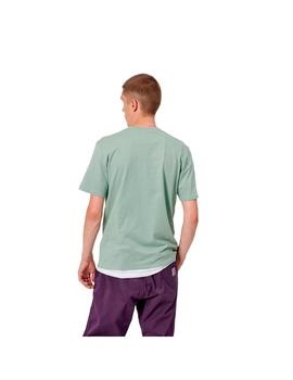 Camiseta Hombre Carhartt WIP Pocket Verde