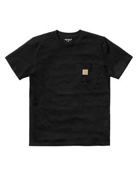 Camiseta Hombre Carhartt WIP Pocket Negra