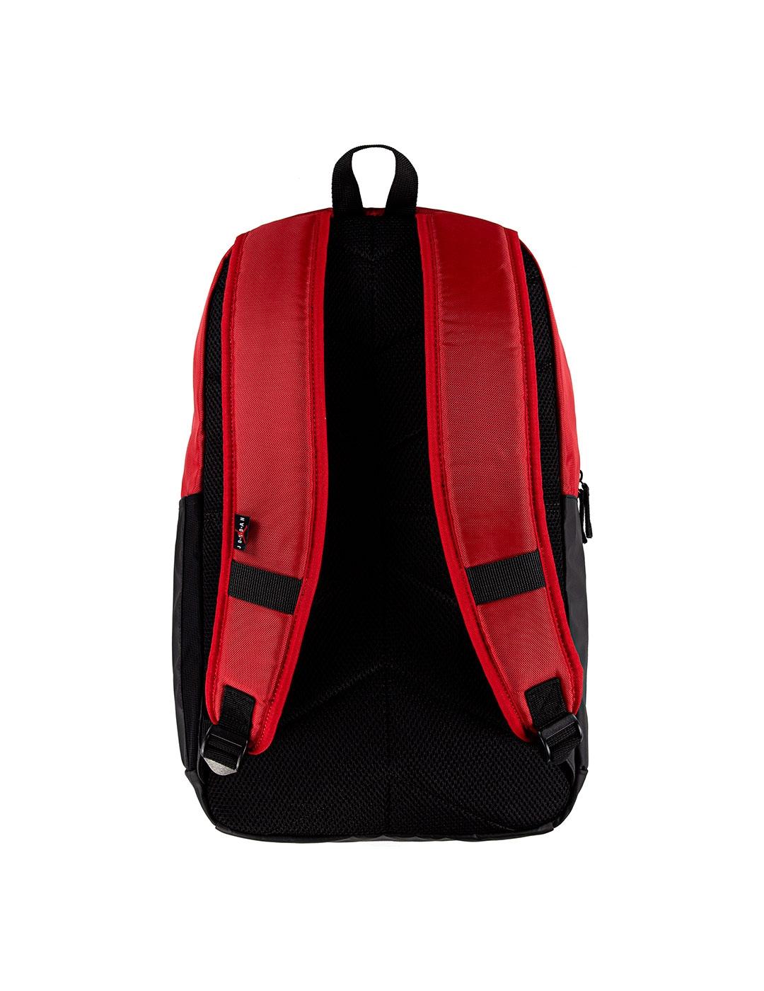 Jordan mochila con estuche en Rojo