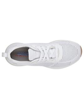 Zapatilla Mujer Skechers Squad Blanca