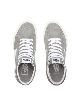 Zapatilla Unisex Vans SK8 Hi Gris