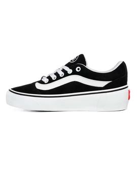 Zapatilla Mujer Vans Shape Ni Negra