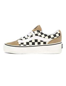 Zapatilla Mujer Vans Shape Ni Cuadros