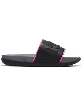 Chancla Unisex Nike OffCouert Slide Negro/Rosa