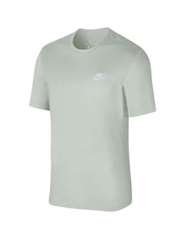 Camiseta Chico Nike NSW Club Verde