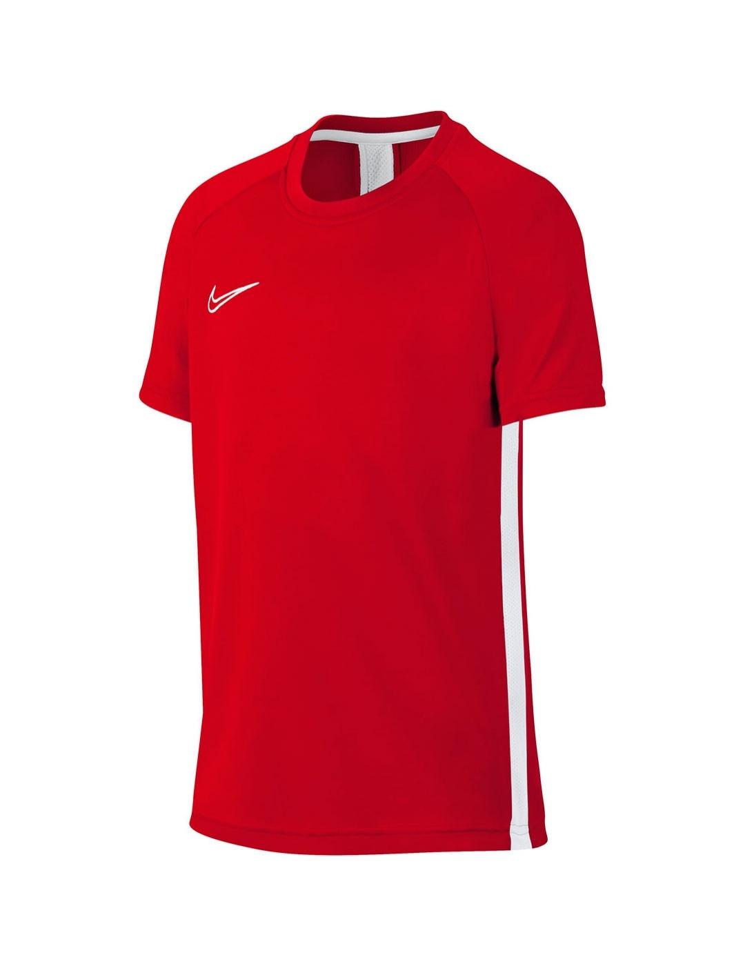 Camiseta Niño Nike Dry Academy Rojo/Blanco