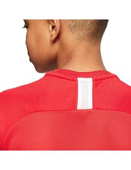 Camiseta Niño Nike Dry Academy Rojo/Blanco