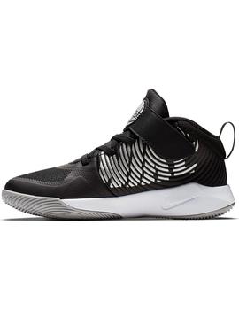 Zapatilla Basket Niño Nike Hustle Negra