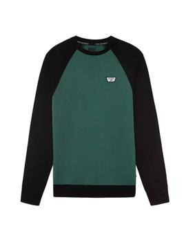 Sudadera Hombre Vans Rutland III Verde Negra