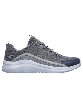 Zapatilla Hombre Skechers Ultra Flex 2.0 Gris