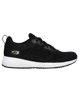 Zapatilla Mujer Skechers Bob Squad Total Glam Negr