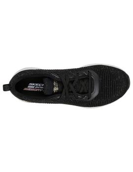 Zapatilla Mujer Skechers Bob Squad Total Glam Negr