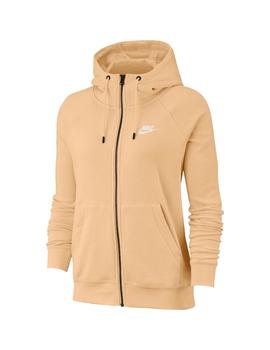 Chaqueta Mujer Nike Essential Flc Naranja