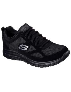 Zapatilla Hombre Skechers Burns-Agoura Negro