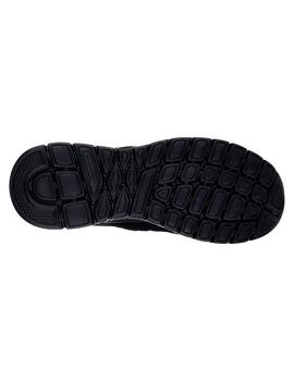 Zapatilla Hombre Skechers Burns-Agoura Negro