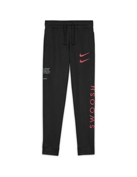 Pantalon Niño Nike Swoosh Negro