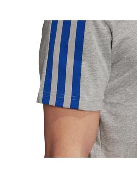 Camiseta Hombre adidas Tape Gris