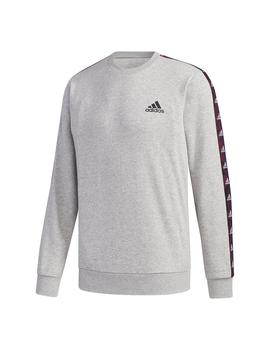 Sudadera Hombre adidas Tape Gris