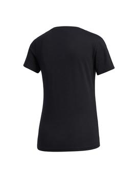 Camiseta Mujer adidas Essentials Tape Negra