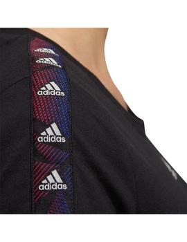 Camiseta Mujer adidas Essentials Tape Negra