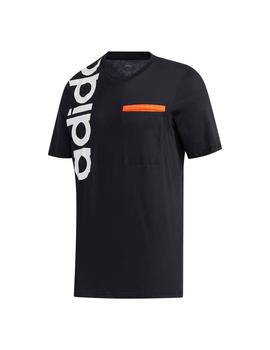 Camiseta Hombre adidas New Authentic Negra