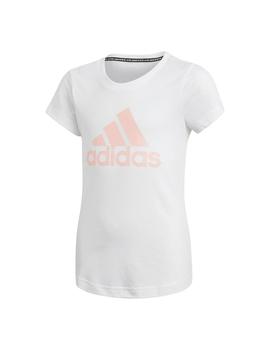 Camiseta Niña adidas Bos Blanca