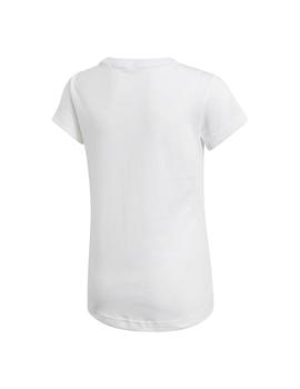Camiseta Niña adidas Bos Blanca