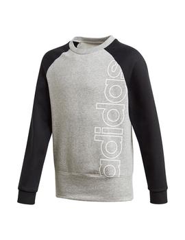 Sudadera Niño adidas Logo Gris