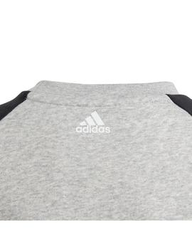 Sudadera Niño adidas Logo Gris