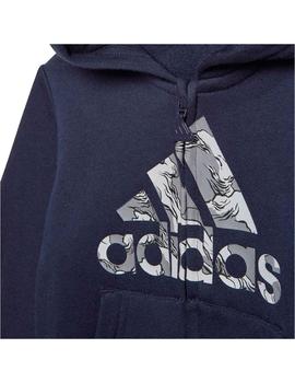 Chandal Niño adidas Logo Negro