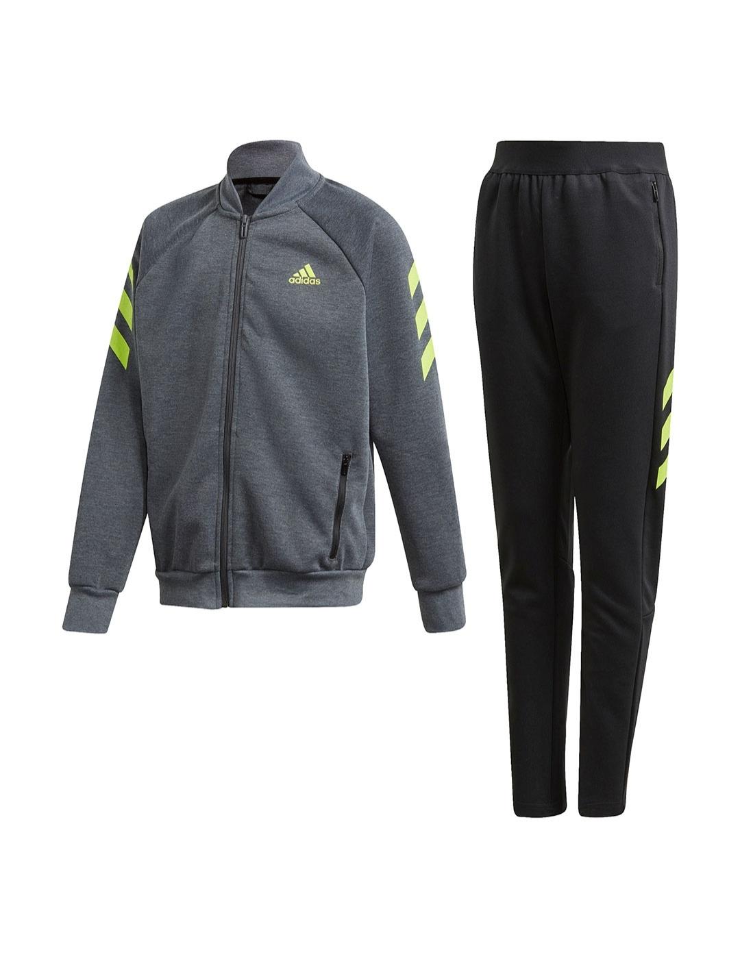 Chandal adidas verde y negro 2025