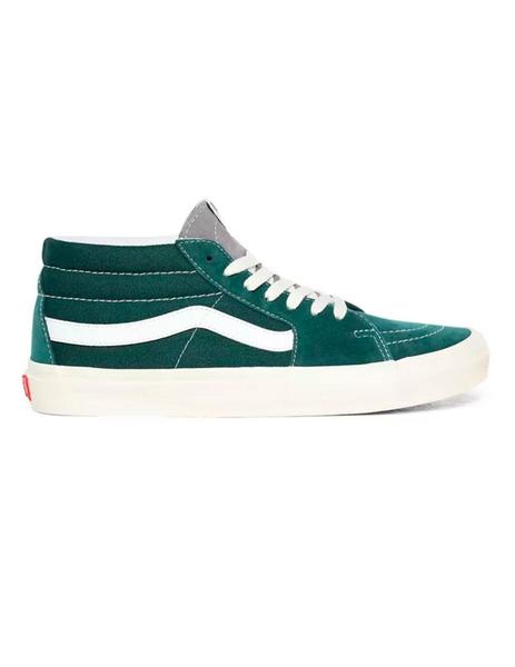 Soberano para datos Zapatilla Hombre Vans Sk8-Mid Verde
