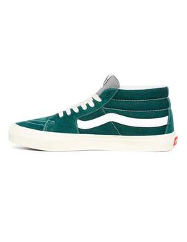 Zapatilla Hombre Vans Sk8-Mid Verde