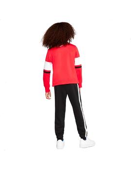 Chandal Niño Nike Air Negro Rojo