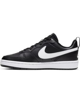 Zapatilla Niño Nike Court Borough Negra