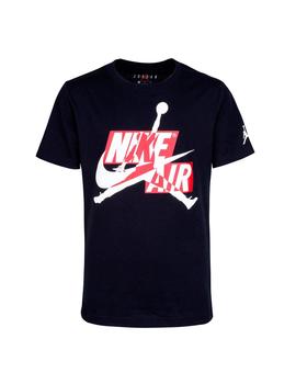 Camiseta Niño Nike Jordan Negra