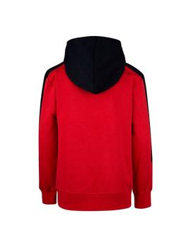 hacer los deberes Monica Oeste Sudadera Niño Nike Jordan Roja Negra