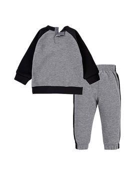 Chandal Niño Nike Fleece Gris Negro