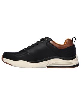 Zapatilla Hombre Skechers Benago Negro