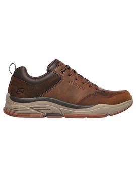 Zapatilla Hombre Skechers Benago Marron