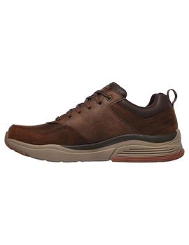 Zapatilla Hombre Skechers Benago Marron