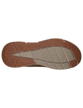 Zapatilla Hombre Skechers Benago Marron